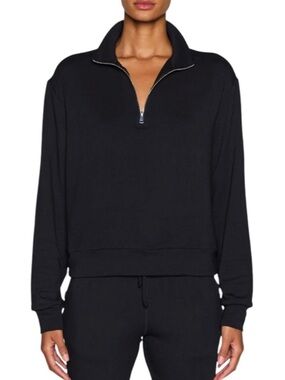 Bleusalt The Woman’s 1/4 Zip- Navy- 1/ Sz S